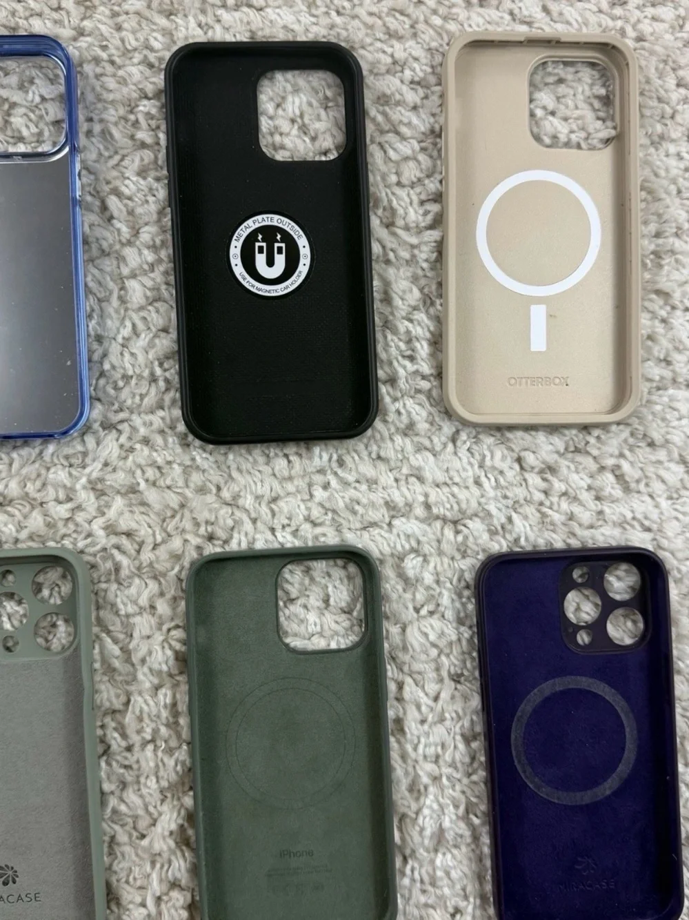 Assorted iPhone 14 Pro Max Phone Cases - Apple, Poppy Etc.